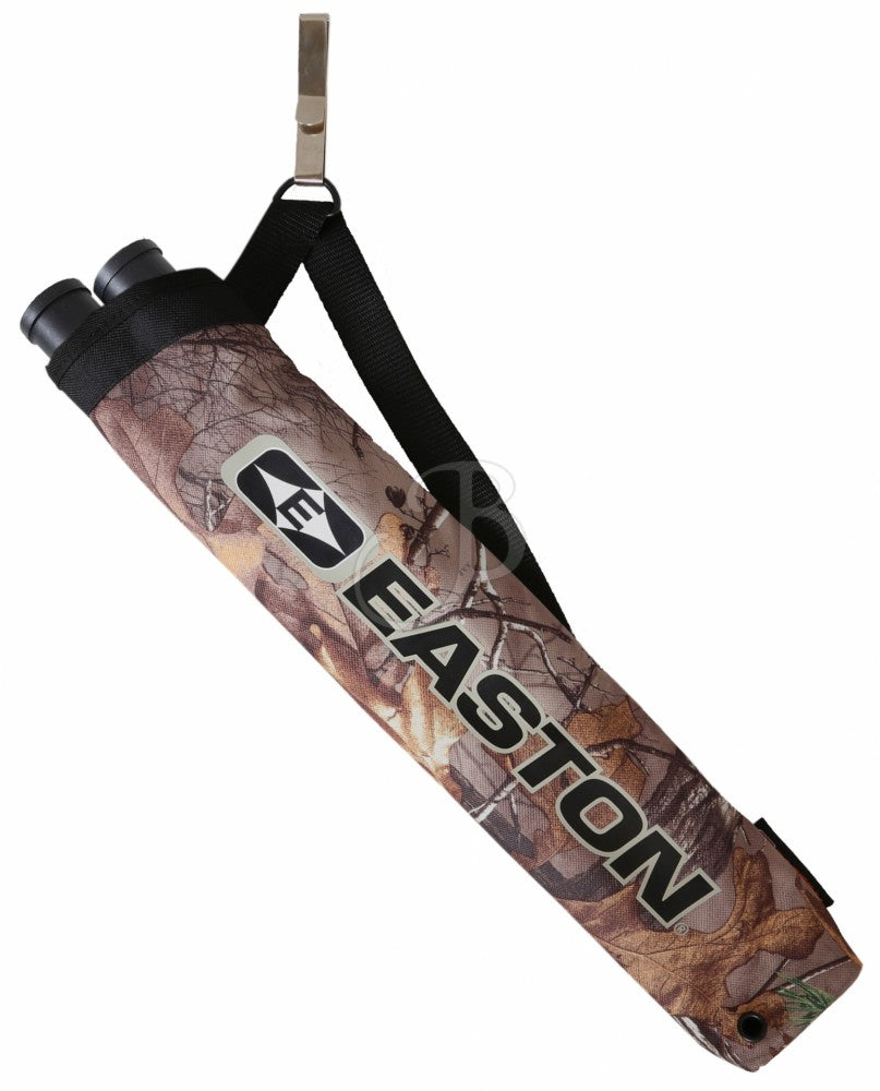 Köcher Easton Flipside 2 Röhren Tube f. Bogensport, Seitenköcher 45 cm camo